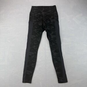Fabletics Powerhold Camo Leggings Womens S High Rise Pocket Activewear